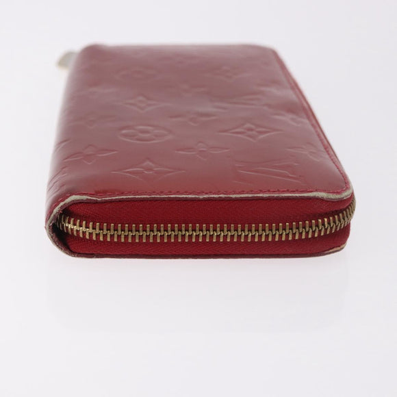 LOUIS VUITTON Multicolor Vernis Wallet 3 Set Multicolor Red LV Auth BA13655