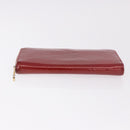 LOUIS VUITTON Multicolor Vernis Wallet 3 Set Multicolor Red LV Auth BA13655-6