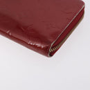 LOUIS VUITTON Multicolor Vernis Wallet 3 Set Multicolor Red LV Auth BA13655-7