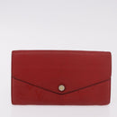 LOUIS VUITTON Multicolor Vernis Wallet 3 Set Multicolor Red LV Auth BA13655-9