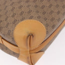 GUCCI Micro GG Supreme Shoulder Bag PVC Beige Gold Auth BA13656-10