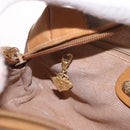 GUCCI Micro GG Supreme Shoulder Bag PVC Beige Gold Auth BA13656-22