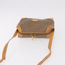 GUCCI Micro GG Supreme Shoulder Bag PVC Beige Gold Auth BA13656-6