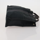 HERMES Fourre Tout Hand Bag Cotton 4 Set Navy Orange gray Auth BA13658-4