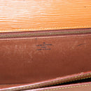 LOUIS VUITTON Epi Serie Dragonne Hand Bag Zipangu Gold M52618 LV Auth BA13660-17