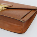 LOUIS VUITTON Epi Serie Dragonne Hand Bag Zipangu Gold M52618 LV Auth BA13660-7