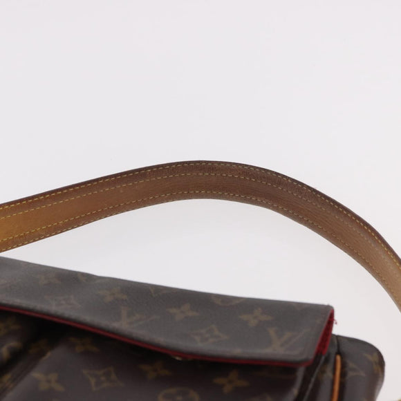 LOUIS VUITTON Monogram Viva Cite GM Shoulder Bag M51163 LV Auth BA13661