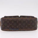 LOUIS VUITTON Monogram Viva Cite GM Shoulder Bag M51163 LV Auth BA13661-7