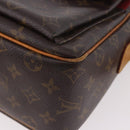 LOUIS VUITTON Monogram Viva Cite GM Shoulder Bag M51163 LV Auth BA13661-16