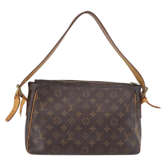 LOUIS VUITTON Monogram Viva Cite GM Shoulder Bag M51163 LV Auth BA13661