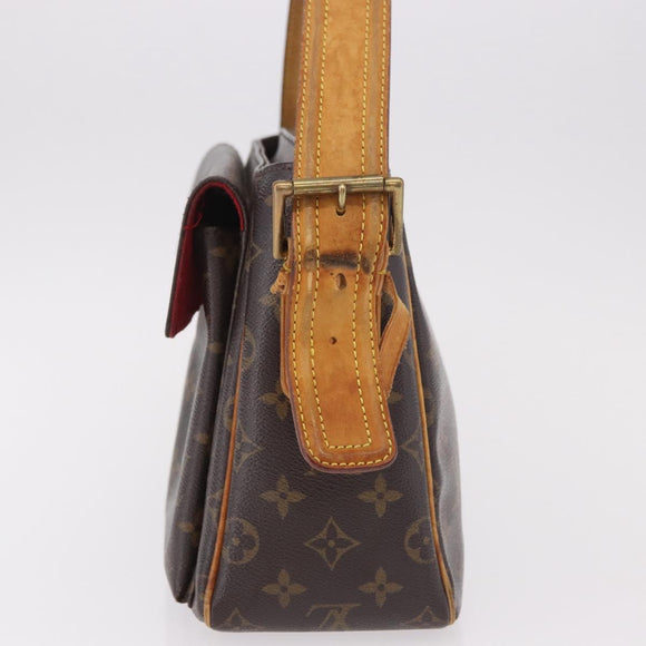 LOUIS VUITTON Monogram Viva Cite GM Shoulder Bag M51163 LV Auth BA13661