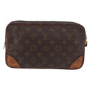 LOUIS VUITTON Monogram Marly Dragonne GM Clutch Bag M51825 LV Auth BA13662-2