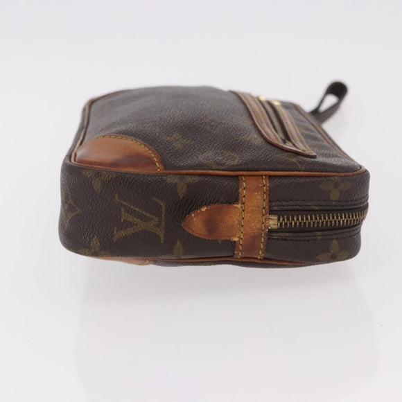 LOUIS VUITTON Monogram Marly Dragonne GM Clutch Bag M51825 LV Auth BA13662