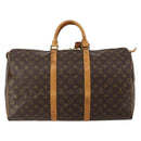 LOUIS VUITTON Monogram Keepall 50 Boston Bag M41426 LV Auth BA13665A-2