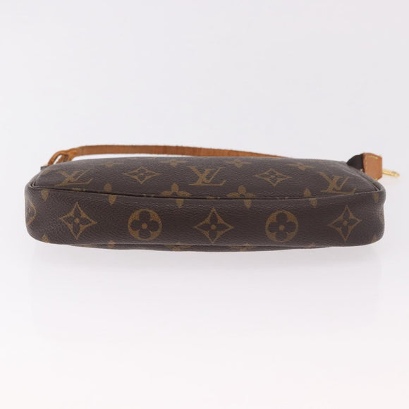 LOUIS VUITTON Monogram Pochette Accessoires Pouch M51980 LV Auth BA13668
