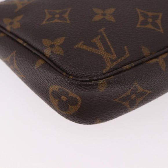 LOUIS VUITTON Monogram Pochette Accessoires Pouch M51980 LV Auth BA13668