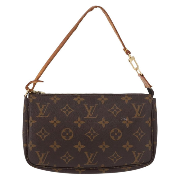 LOUIS VUITTON Monogram Pochette Accessoires Pouch M51980 LV Auth BA13668