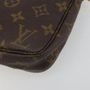 LOUIS VUITTON Monogram panda Pochette Accessoires Pouch M51981 LV Auth BA13669V-16