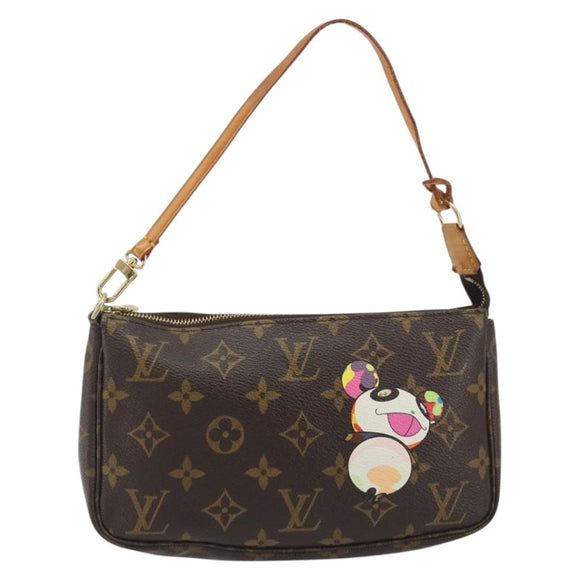 LOUIS VUITTON Monogram panda Pochette Accessoires Pouch M51981 LV Auth BA13669V