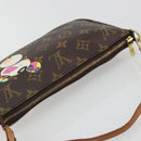 LOUIS VUITTON Monogram panda Pochette Accessoires Pouch M51981 LV Auth BA13669V-6