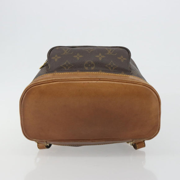 LOUIS VUITTON Monogram Montsouris MM Backpack M51136 LV Auth BA13671