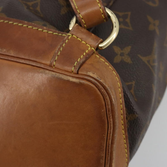 LOUIS VUITTON Monogram Montsouris MM Backpack M51136 LV Auth BA13671