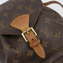 LOUIS VUITTON Monogram Montsouris MM Backpack M51136 LV Auth BA13671-20