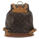 LOUIS VUITTON Monogram Montsouris MM Backpack M51136 LV Auth BA13671-2