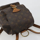 LOUIS VUITTON Monogram Montsouris MM Backpack M51136 LV Auth BA13671-6