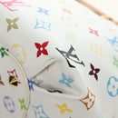 LOUIS VUITTON Monogram Multicolor Annie GM Tote Bag White M40303 Auth BA13672SAV-19