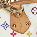 LOUIS VUITTON Monogram Multicolor Annie GM Tote Bag White M40303 Auth BA13672SAV-3