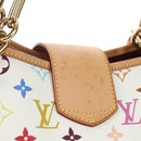 LOUIS VUITTON Monogram Multicolor Annie GM Tote Bag White M40303 Auth BA13672SAV-4