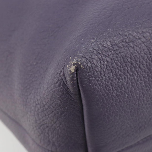 BOTTEGA VENETA INTRECCIATO Shoulder Bag Purple 179331 Auth BA13673A