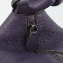 BOTTEGA VENETA INTRECCIATO Shoulder Bag Purple 179331 Auth BA13673A-17