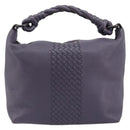 BOTTEGA VENETA INTRECCIATO Shoulder Bag Purple 179331 Auth BA13673A-13