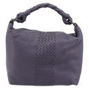 BOTTEGA VENETA INTRECCIATO Shoulder Bag Purple 179331 Auth BA13673A-2