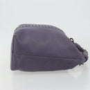 BOTTEGA VENETA INTRECCIATO Shoulder Bag Purple 179331 Auth BA13673A-3