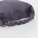 BOTTEGA VENETA INTRECCIATO Shoulder Bag Purple 179331 Auth BA13673A-7