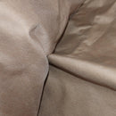 MCM Vicetos Logogram Garment Cover Leather Brown Gold Auth BA13677V-20