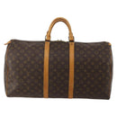 LOUIS VUITTON Monogram Keepall 55 Boston Bag M41424 LV Auth BA13678-2