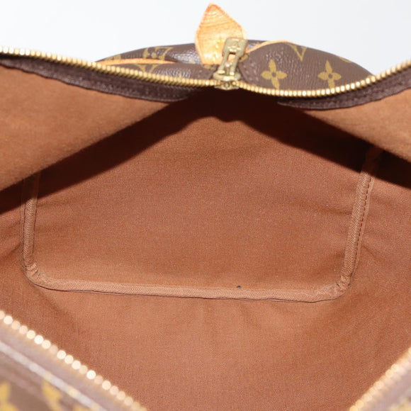 LOUIS VUITTON Monogram Keepall 55 Boston Bag M41424 LV Auth BA13678