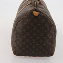 LOUIS VUITTON Monogram Keepall 55 Boston Bag M41424 LV Auth BA13678-5