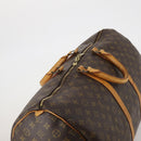 LOUIS VUITTON Monogram Keepall 55 Boston Bag M41424 LV Auth BA13678-6