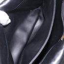 BALLY Ketting Schoudertas Leer Zwart Goud Geauth BA13679A-21