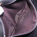 BALLY Ketting Schoudertas Leer Zwart Goud Geauth BA13679A-12