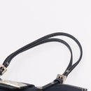 FENDI Mamma Baguette Tote Bag Canvas Navy Silver Auth BA13682V-8