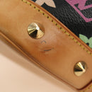 LOUIS VUITTON Monogram Multicolor Alma Hand Bag Black M92646 LV Auth BA13683SAV-8