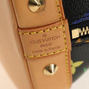 LOUIS VUITTON Monogram Multicolor Alma Hand Bag Black M92646 LV Auth BA13683SAV-19