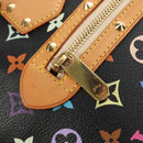 LOUIS VUITTON Monogram Multicolor Alma Hand Bag Black M92646 LV Auth BA13683SAV-20