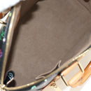 LOUIS VUITTON Monogram Multicolor Alma Hand Bag Black M92646 LV Auth BA13683SAV-10